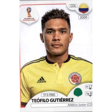 Teófilo Gutiérrez Colombia 647 Colombia