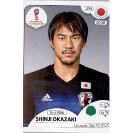 Shinji Okazaki Japón 669 Japan