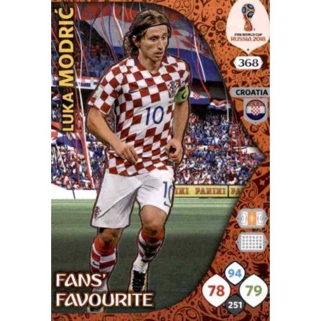 Luka Modrić Fans Favourite 367 Adrenalyn XL World Cup 2018 