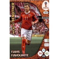 Nicklas Bendtner Fans Favourite 368 Adrenalyn XL World Cup 2018 