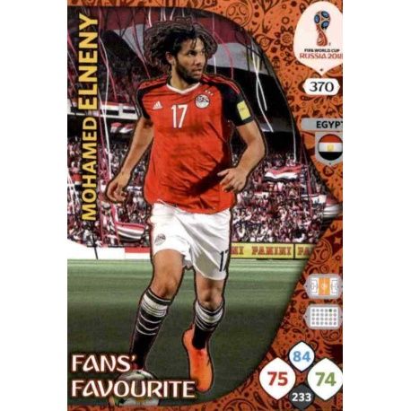 Mohamed Elneny Fans Favourite 369 Adrenalyn XL Russia 2018 