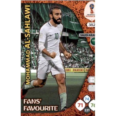 Mohammad Al Fans Favourite 381 Adrenalyn XL World Cup 2018 