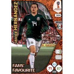 Javier Hernández Fans Favourite 383 Adrenalyn XL World Cup 2018 