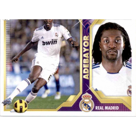 Adebayor Real Madrid 16B Ediciones Este 2011-12