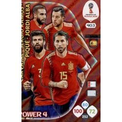 España Power 4 403 Adrenalyn XL World Cup 2018 