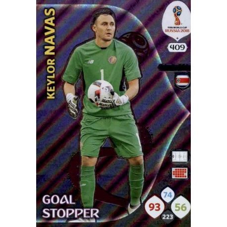 Keylor Navas Goal Stoppers 409 Adrenalyn XL Russia 2018 