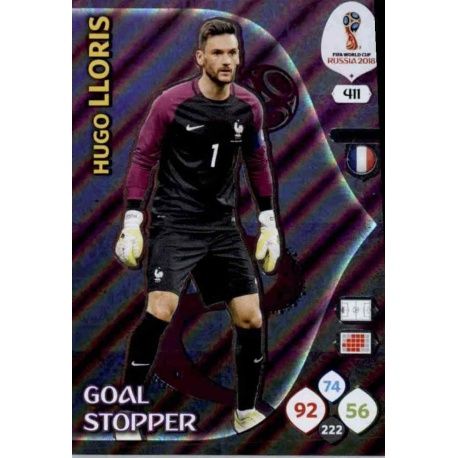 Hugo Lloris Goal Stoppers 411 Adrenalyn XL Russia 2018 