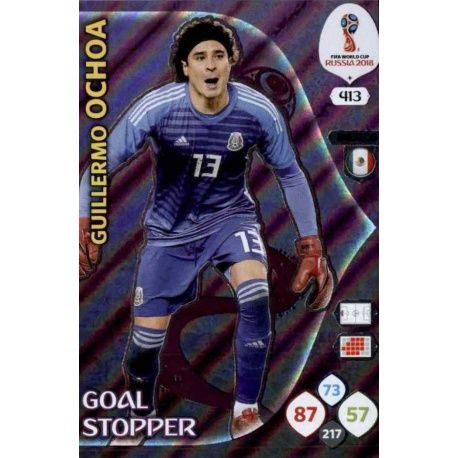 Guillermo Ochoa Goal Stoppers 413 Adrenalyn XL World Cup 2018 