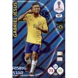 Gabriel Jesus Rising Stars 417 Adrenalyn XL World Cup 2018 
