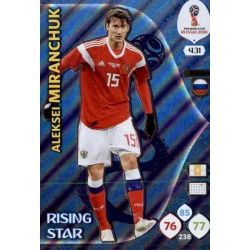 Aleksei Miranchuk Rising Stars 431 Adrenalyn XL World Cup 2018 