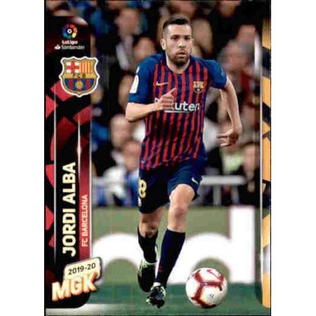 Jordi Alba Champions League 19 20 2019 2020 Sticker 49 FC Barcelona 