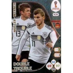 Thomas Müller / Timo Werner Double Trouble 439 Adrenalyn XL Russia 2018 