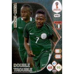 Victor Moses / Ahmed Musa Double Trouble 440 Adrenalyn XL World Cup 2018 