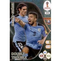 Edinson Cavani / Luis Suárez Double Trouble 441 Adrenalyn XL Russia 2018 