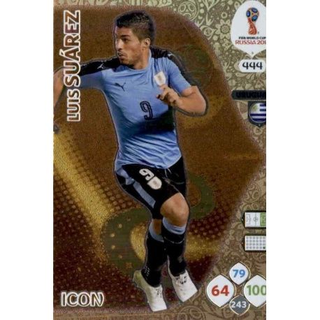 Luis Suárez Icons 444 Adrenalyn XL World Cup 2018 