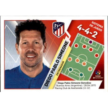 Diego Pablo Simeone Atlético Madrid 6 Ediciones Este 2019-20