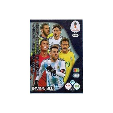 Invincible Card 468 Adrenalyn XL Russia 2018 