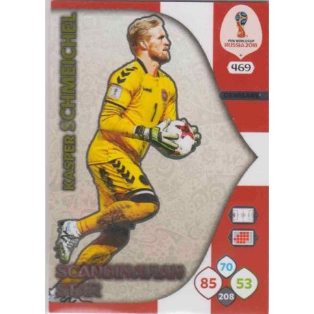 Kasper Schmeichel Scandinavian Stars 469 Adrenalyn XL Russia 2018 