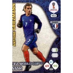 Antoine Griezmann Fifa World Cup Stars 482 Adrenalyn XL Russia 2018 