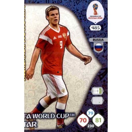 Aleksandr Kokorin Fifa World Cup Stars 485 Adrenalyn XL Russia 2018 