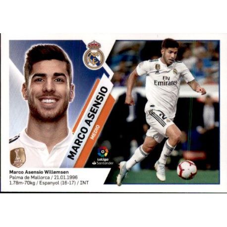 Marco Asensio Real Madrid 12 Ediciones Este 2019-20