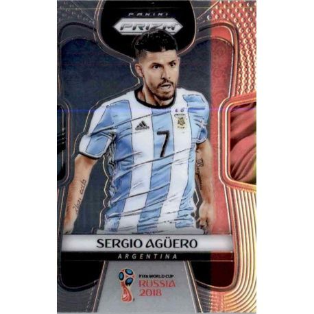 Sergio Aguero Argentina 11 Prizm World Cup 2018