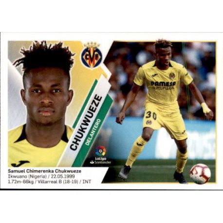 Chukwueze Villarreal 13 Ediciones Este 2019-20