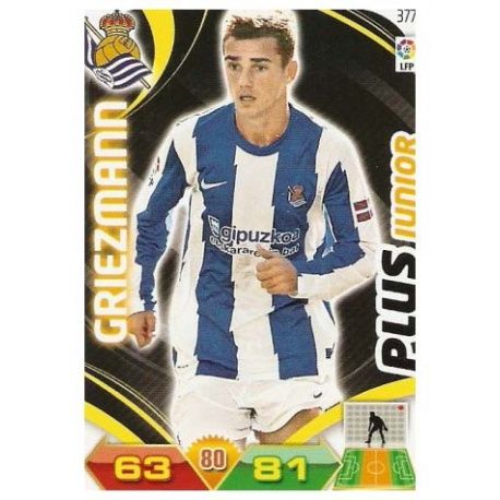 Griezmann Plus Junior 377 Adrenalyn XL La Liga 2011-12