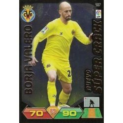 Borja Valero Nuevo Súper Cracks 507 Adrenalyn XL La Liga 2011-12
