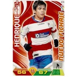 Henrique Nuevo Fichaje 474 Adrenalyn XL La Liga 2011-12