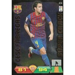 Cesc Fàbregas Súper Cracks 434 Adrenalyn XL La Liga 2011-12