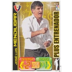 José Luis Mendilíbar Plus Entrenador 513 Adrenalyn XL La Liga 2012-13