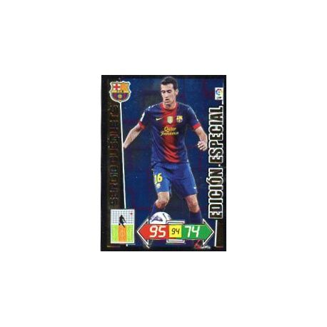 Sergio Busquets Edición Limitada EL7 Adrenalyn XL La Liga 2012-13