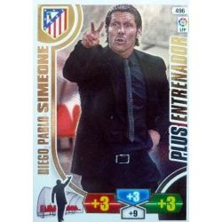 Diego Pablo Simeone Plus Entrenador 496 Adrenalyn XL La Liga 2013-14