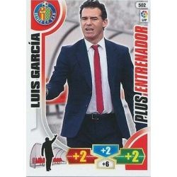 Luis García Plus Entrenador 502 Adrenalyn XL La Liga 2013-14
