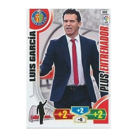 Luis García Plus Entrenador 502 Adrenalyn XL La Liga 2013-14