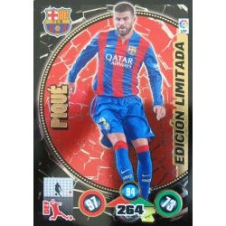 Piqué Edición Limitada EL3 Adrenalyn XL La Liga 2014-15