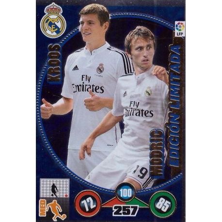 Kroos Modric Edición Limitada EL5 Adrenalyn XL La Liga 2014-15