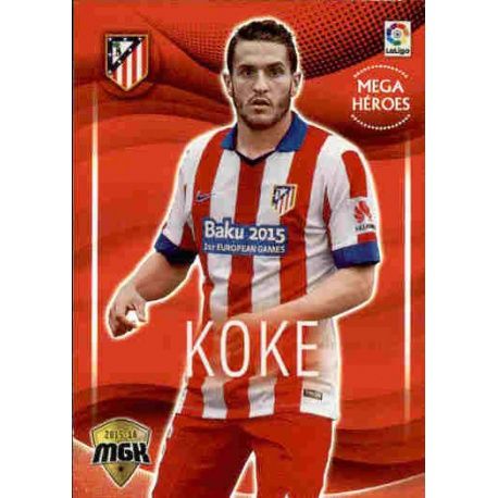 Koke Mega Héroes Atlético Madrid 52 Megacracks 2015-16