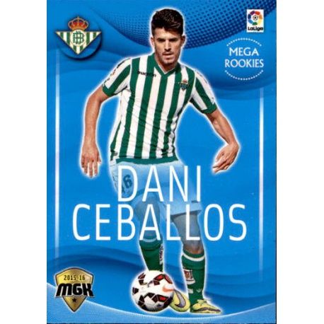 Dani Ceballos Mega Rookies Betis 108 Megacracks 2015-16