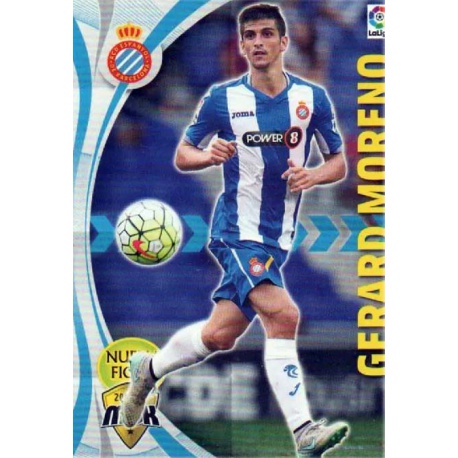 Gerard Moreno Fichas Bis Espanyol 210 Bis Megacracks 2015-16