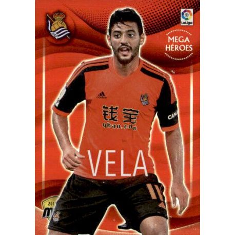 Carlos Vela Mega Héroes Real Sociedad 431 Megacracks 2015-16