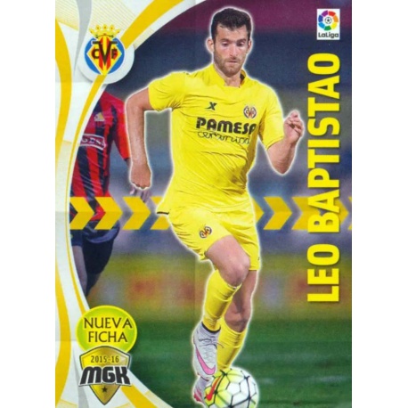 Leo Baptistao Fichas Bis Villarreal 533 Bis Megacracks 2015-16