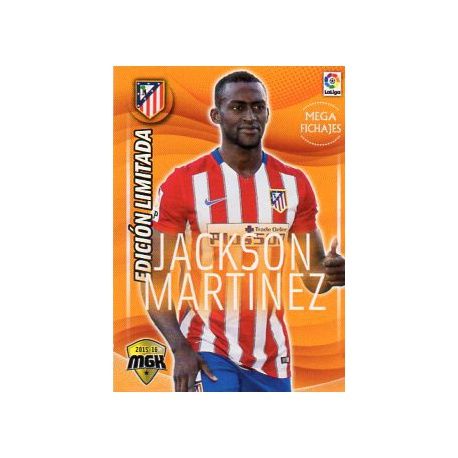 Jackson Martínez Edición Limitada Atlético Madrid 50 Megacracks 2015-16