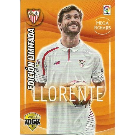 Fernando Llorente Edición Limitada Sevilla 456 Megacracks 2015-16