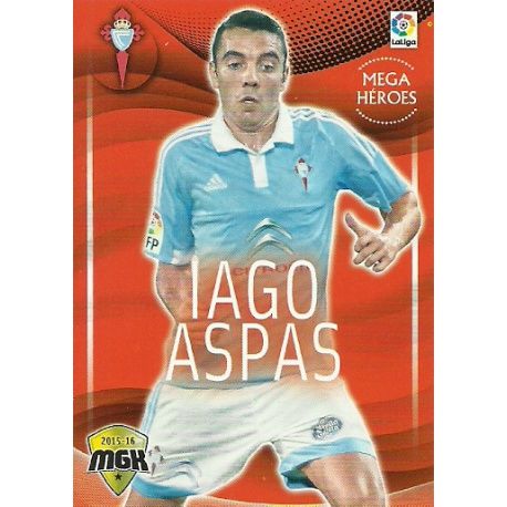 Iago Aspas Edición Limitada Celta 133 Megacracks 2015-16