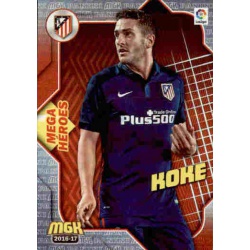 Koke Mega Héroes Atlético Madrid 79 Megacracks 2016-17