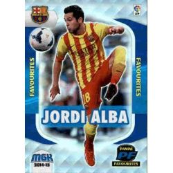 Jordi Alba Favourites Barcelona 393 Megacracks 2014-15