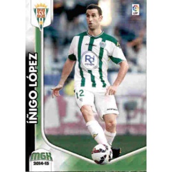 Iñigo López Fichas Bis Córdoba 95 Bis Megacracks 2014-15