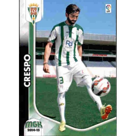 Crespo Fichas Bis Córdoba 98 Bis Megacracks 2014-15